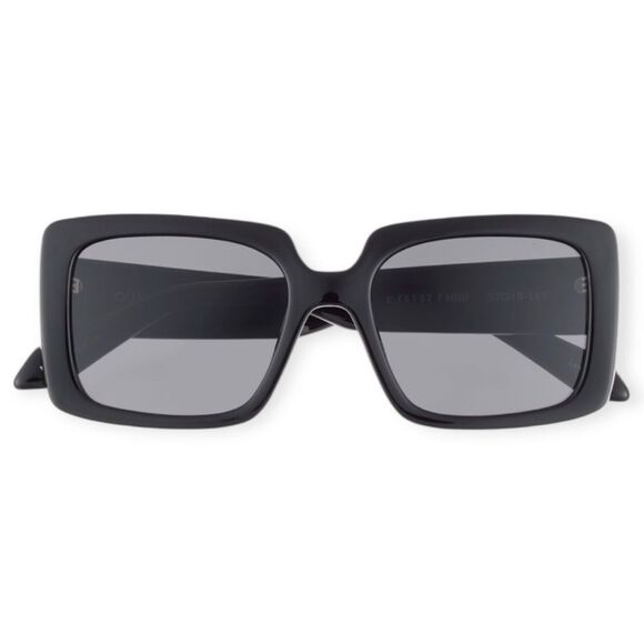 Quay Australia Accessories - QUAY Total Vibe Sunglasses Black Frame Smoke Lens Square Mini NWT